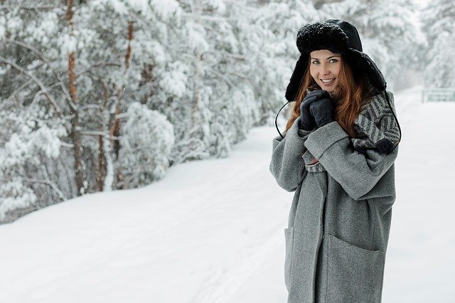 Ciepły i modny płaszcz na zimę